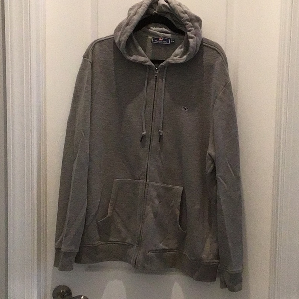 Vineyard Vines gray zipped sweatshirt size XL